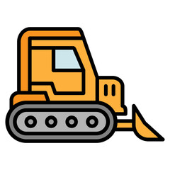 Bulldozer Icon