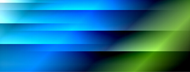 Obraz premium Colorful gradient with lines made of shadow and light. Creative background