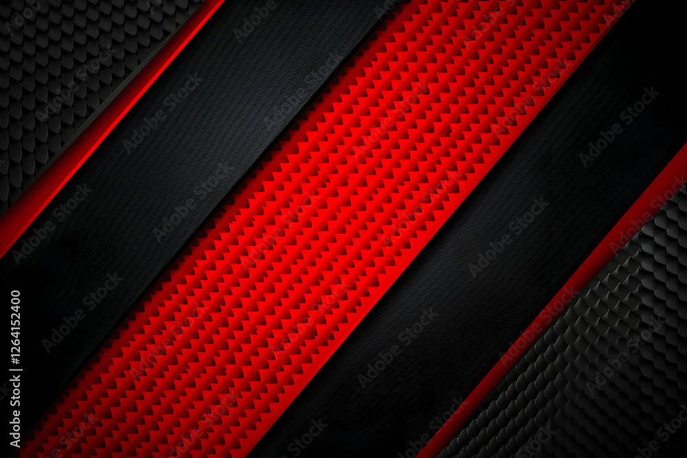 Aufkleber abstract background featuring textured black and red patterns, suitable for modern design applicatio