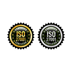 Certified Company Certificate ISO 9001:2015 Blue vector, Quality Certificate, iso mark certification