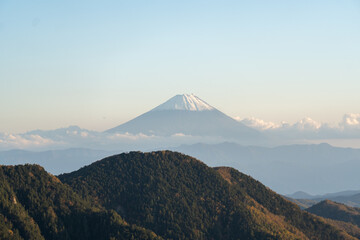 Fototapeta premium Mt. Mizugaki, Takamiiwa and surrounding views