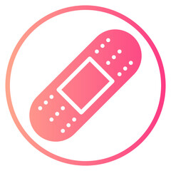 plaster gradient icon