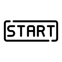 start line icon