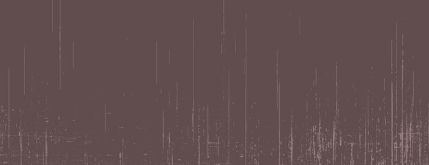 A grunge background with a textured, distressed look. The background is dark brown with vertical lines, giving a vintage brown background feel. Minimal distressed grunge texture background vector