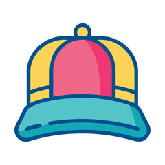 Skating cap icon