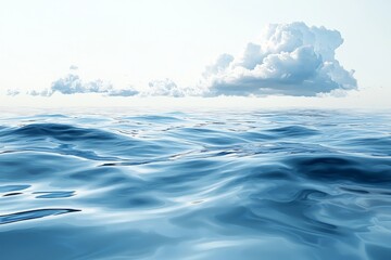 Obraz premium gentle waves dusk