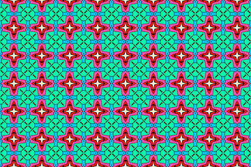 Seamless Template Endless Visual Texture Fashion Shape Art Fabric Textile Cloth Wallpaper Luxury Perspective Interior Digital Design Symmetric Background Decoration Graphic Tile Geometric Pattern.