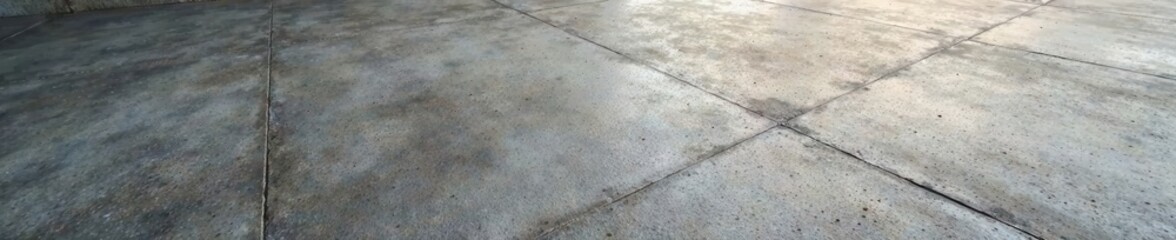 Obraz premium Rough textured concrete floor with a polished finish background, concrete, ground, flooring