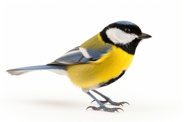 Parus caeruleus animal canary bird.