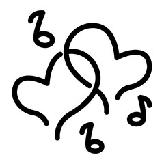 love song Line Icon