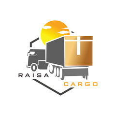 Illustration Driving the Future of Transportation Logo