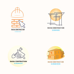 Illustration Building Dreams with Strength and Precision logo