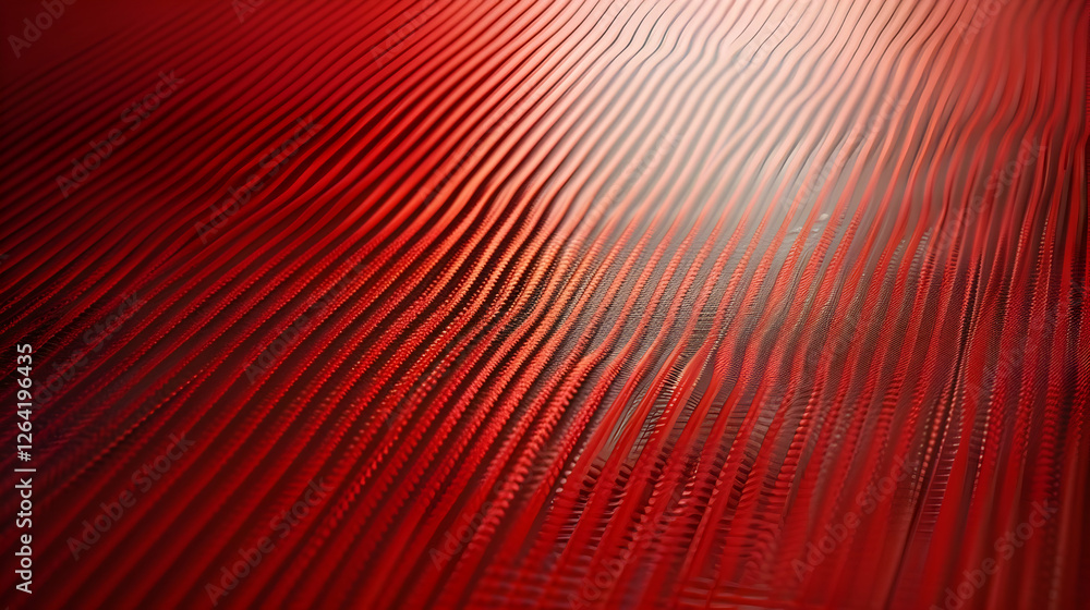 Aufkleber abstract red textured background with flowing lines creating depth, ideal for design projects