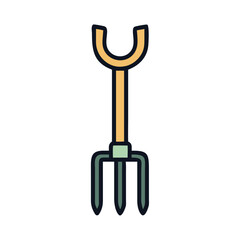 Organic farming pitchfork