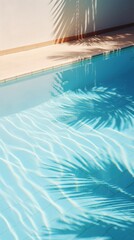 Reflection sunlight outdoors swimming.