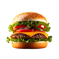 Juicy Cheeseburger 1 generative AI