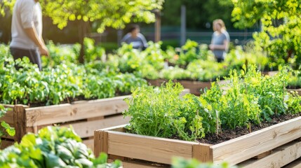 Community Garden Initiative Promoting Collaboration and Growth