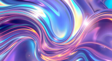 Fototapeta premium swirls of colorful paint liquid mixing background texture in pink 