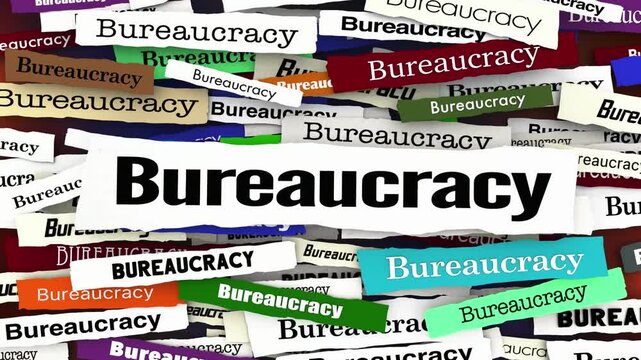 Bureaucracy News Headlines Government Agencies Bureaucratic Red Tape 3d Animation