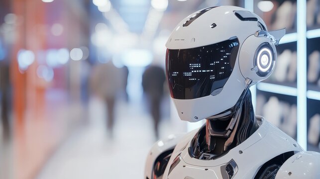 Virtual assistant helping with order tracking, enhanced online shopping support. 