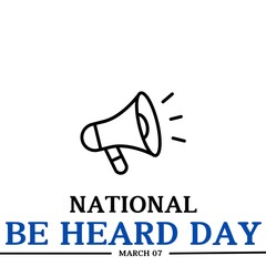 national be heard day