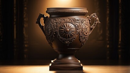 Funeral with Cremation Urn in Church