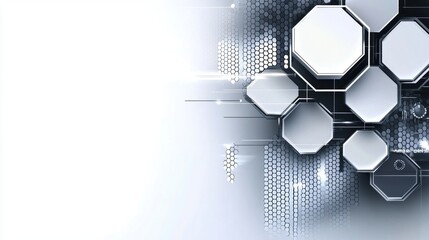 High tech background template design.