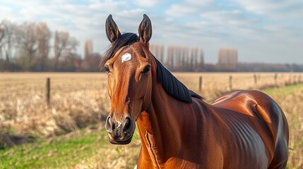 Obraz premium Desert Wild Horse 