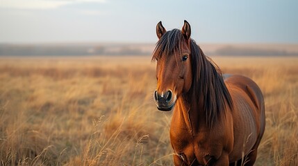Obraz premium Desert Wild Horse 