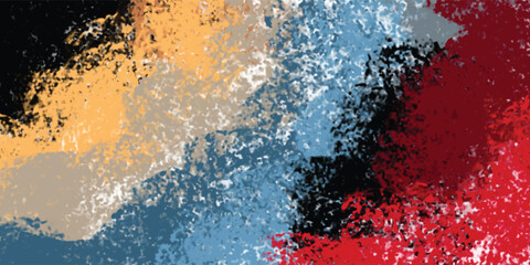 Abstract image features an abstract and grainy background, showcasing a blend of vibrant colors with soft textures, evoking a sense of mystery and depth in abstract