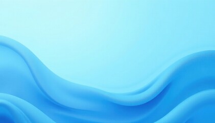 Fototapeta premium Soft blue gradient background with gentle wave patterns, serene landscape, calm ocean