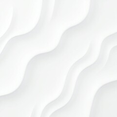 Abstract White Swirling Design for a Minimalist Background