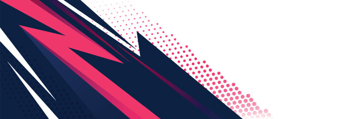 stylish sports background with geometric sharp shapes © mis