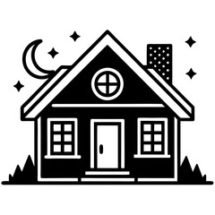 vector illustration of a house