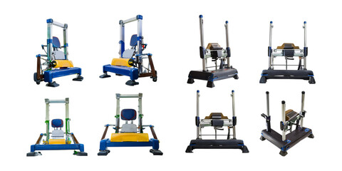 Fototapeta premium Versatile Fitness Equipment Collection for Home and Gym Use