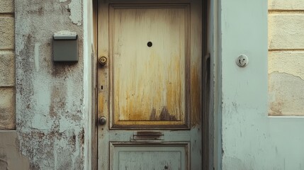 RFID Security Card Swipe. Apartment Door, 