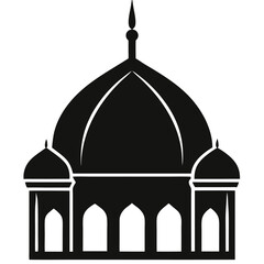 vector of a mosque dome