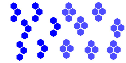 Purple hexagon 3D background texture. modern abstract polygonal pattern. 3d rendering illustration. Futuristic abstract banner. white and purple lines 3d Hexagonal. honeycomb white Background.