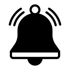 Classic Notification Bell Icon for Alerts