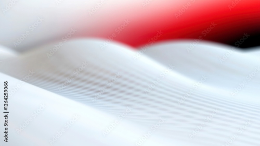 Poster abstract red white black gradient background texture modern design elegant curves soft