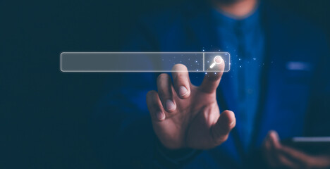 Business professionals harness SEO tools. Boosting visibility, dominating search engine rankings...