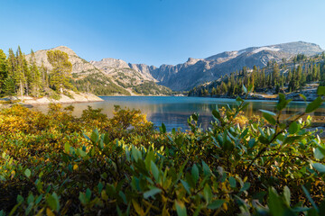 Gorgeous Glacially Carved Alpine Lake
