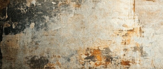 Vintage paper background with crumpled texture and ample copy space for creative design projects