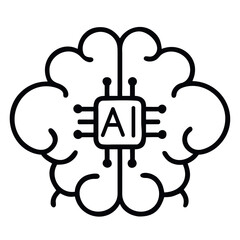 AI chip embedded in Human intelligence