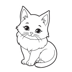 Obraz premium Basset hound sitting and looking away from the camera