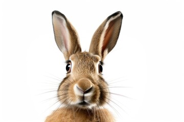 Obraz premium Hare looking confused animal mammal rodent.