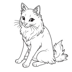 Obraz premium Basset hound sitting and looking away from the camera