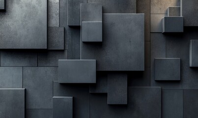Abstract 3d rendering of a surface with gradient. Modern geometric background. Minimalistic design for poster, cover, branding, banner, placard., Generative AI