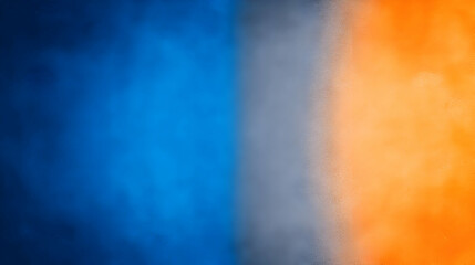 Obraz premium Abstract image showing a blue and orange mixture for background use generative AI