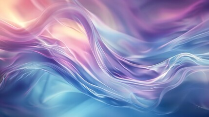 Obraz premium Hypnotic Minimal Energy Flow Abstract Background in Vibrant Bright Lighting